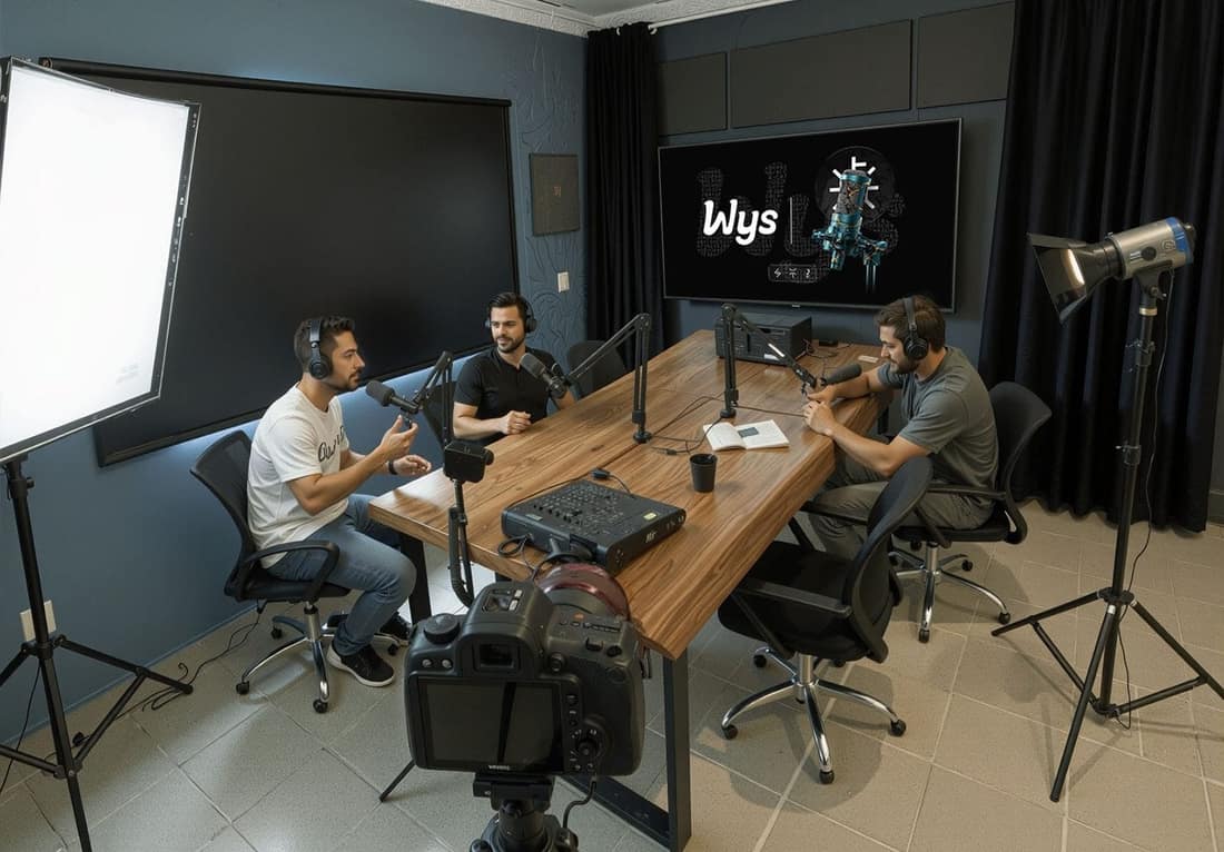 Estúdio de Podcast em Sorocaba - Wys Agency Audio Lab